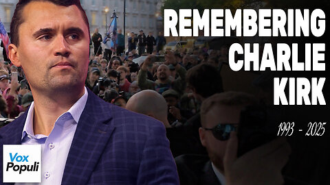 Charlie Kirk VIGIL Held in LONDON by Turning Point UK