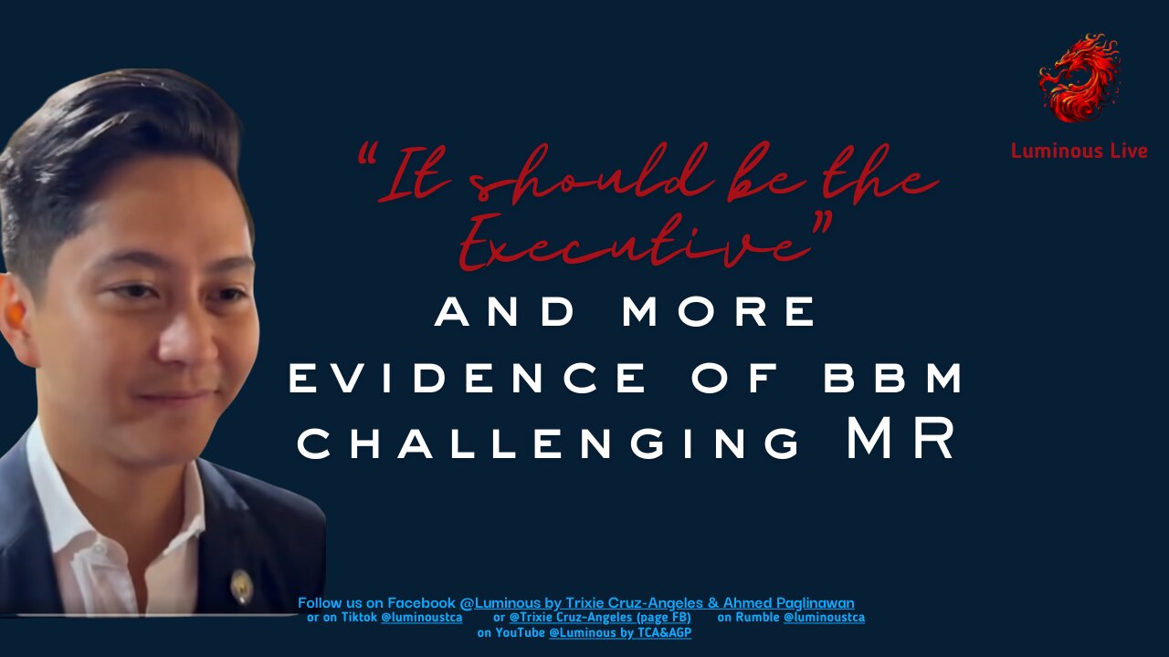 "It should be the Executive"