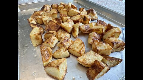 Crispy Salt & Vinegar Roasted Potatoes