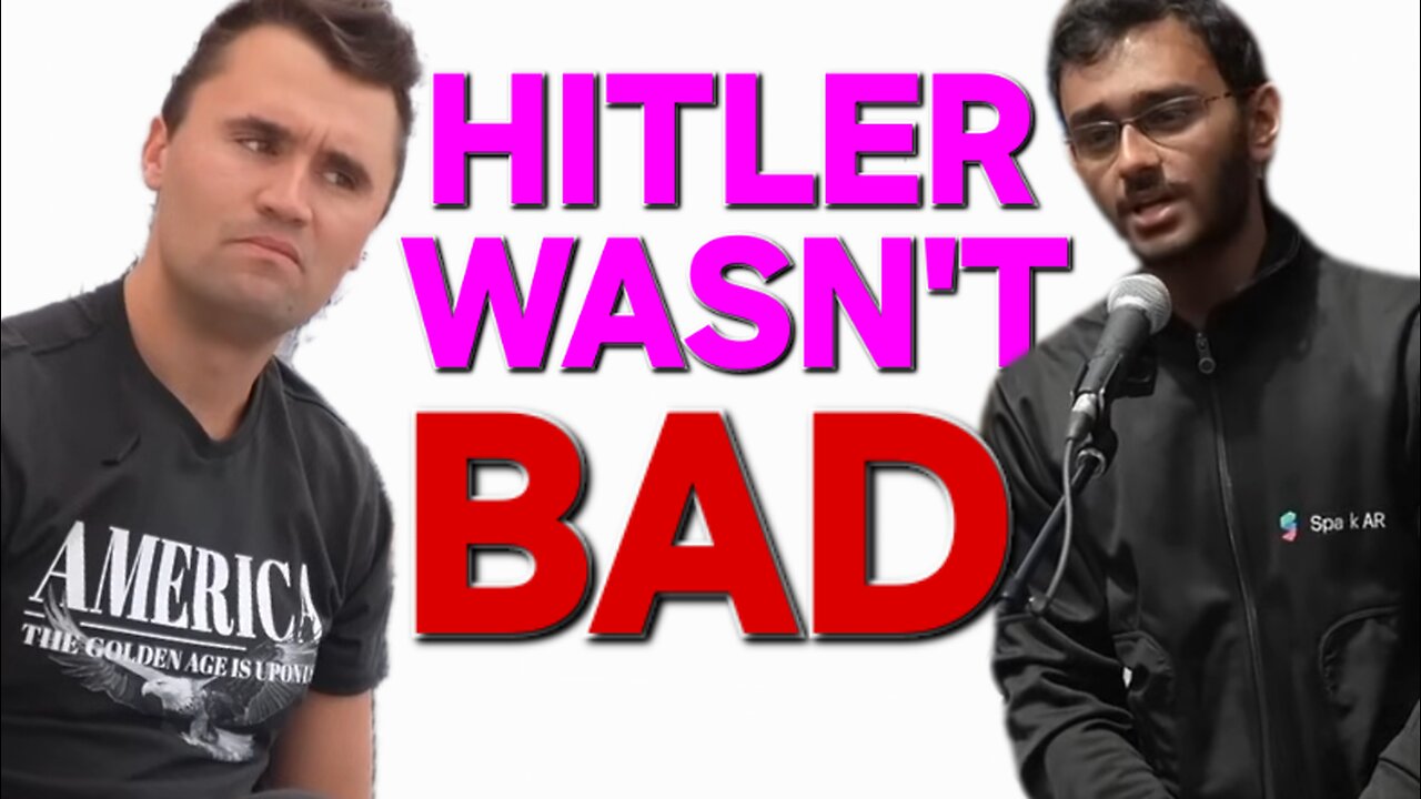 Pothead Charlie Kirk, Hitler Wasn't Bad