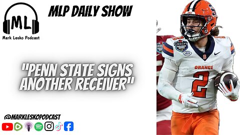 Matt from Penn State Jerseys joins again || Mark Lesko Pod Daily show #pennstatefootball