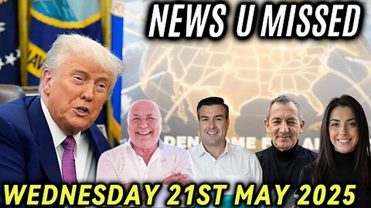 CHARLIE WARD DAILY NEWS WITH CHARLIE WARD & PAUL BROOKER WEDNESDAY 21ST MAY 2025