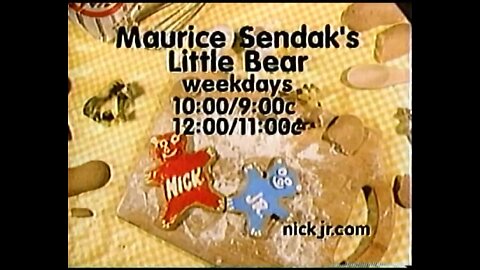 Nick Jr - Little Bear Commercial