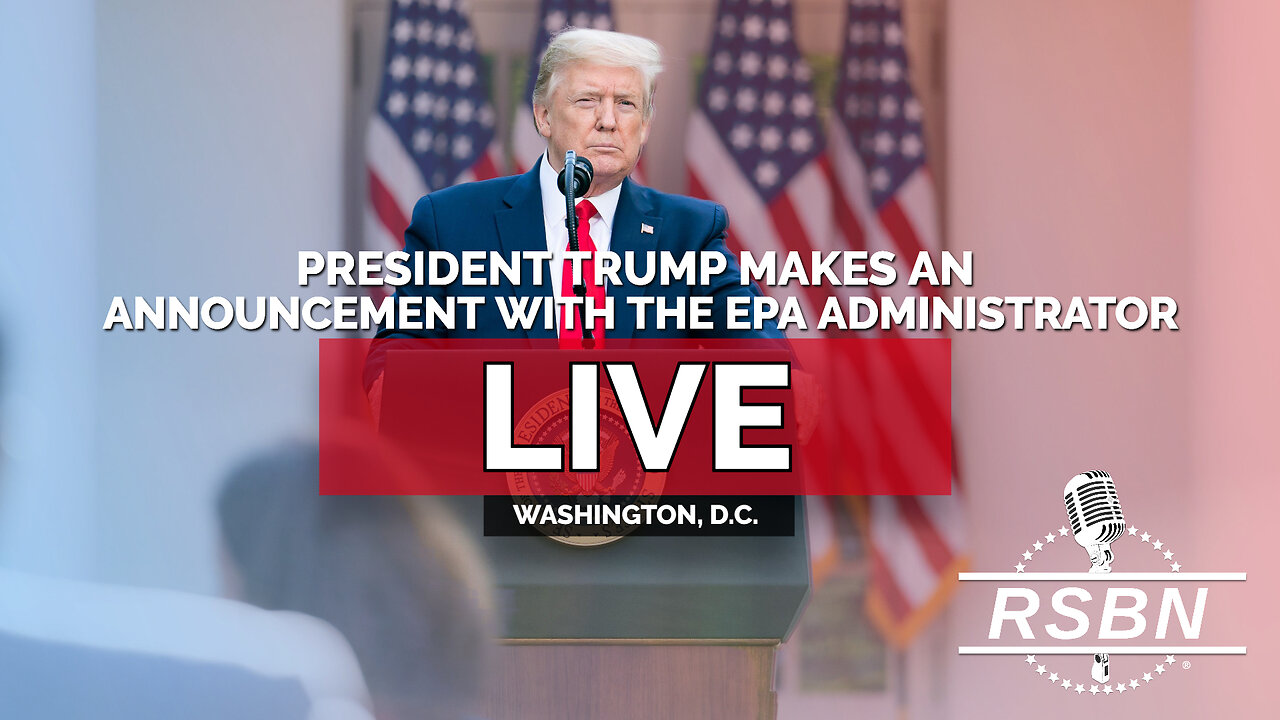 LIVE: President Trump Makes an Announcement with EPA Administrator Lee Zeldin - 02/12/26