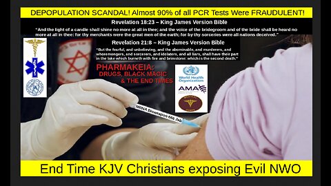 DEPOPULATION SCANDAL! Almost 90% of all PCR Tests Were FRAUDULENT!