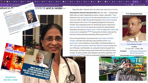 Bannon populist “medical freedom” sham using India to attack USA? Robert Malone and PM daughter?