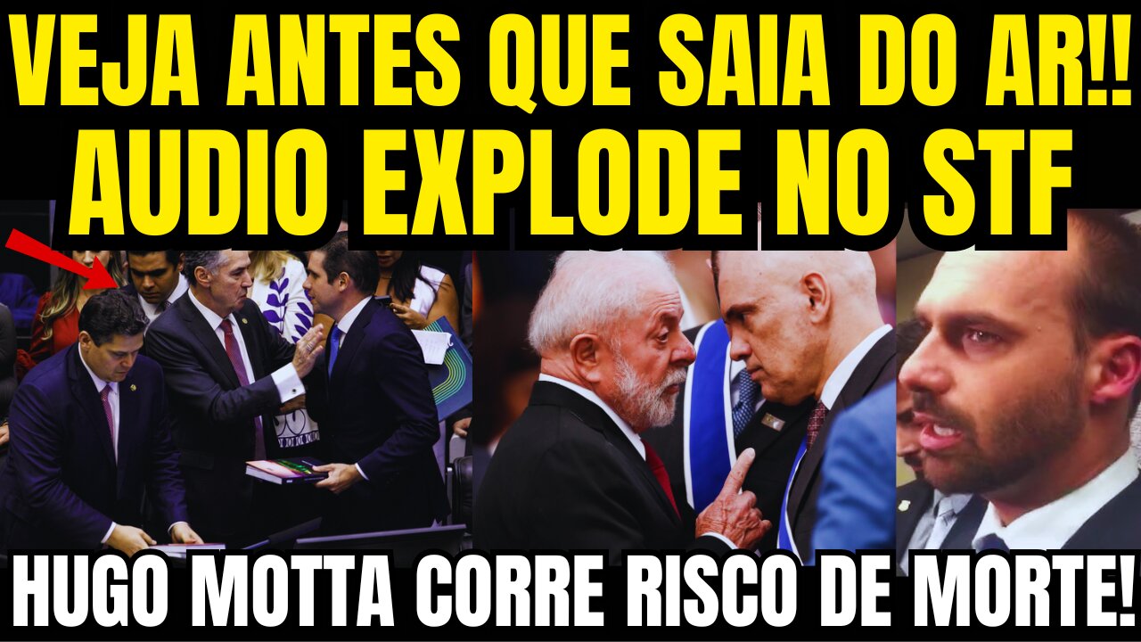 urgente!! AUDIO VAZADO EXPLODE NO STF!! LULA É O MANDANTE DO CRIME!! VEJA ANTES QUE SAIA DO AR
