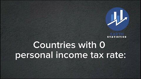 Countries with 0 personal income tax rate...