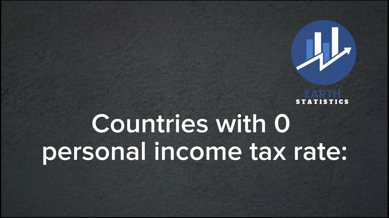 Countries with 0 personal income tax rate...