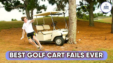 Golf Carts Gone Wild | Hilarious Fails Compilation | WidoFails