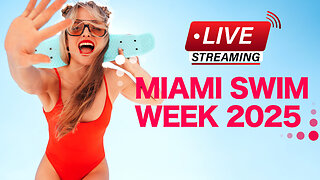 [LIVE] BIKINI FASHION MIAMI SWIM WEEK 2025 | Moxy by Fusion Fashion Events