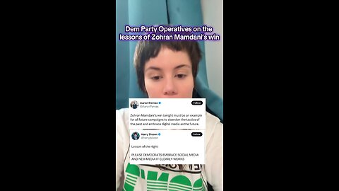 Dem Hack Ops Purposefully Missing the Point of Zohran Mamdani’s Win