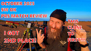 SW OK October PRS Match - I Got My Redemption!!