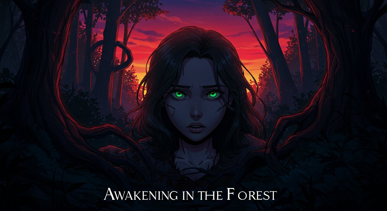 Awakening in the Forest: Lyra’s Journey, Magic, and the Talking Cat