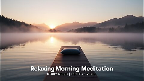 🔴 Relaxing Morning Meditation Music | Study Music 🌅✨
