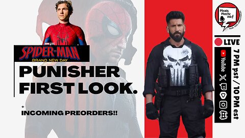 Spider-Man BND Shockers, Punisher First Look & Huge Pre-Orders! | Pixels, Plastic, Ink!