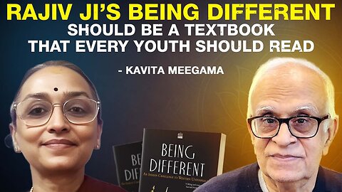 "Rajiv ji's Being Different should be a textbook that every youth should read" — Kavita Meegama