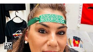 VIDEO: Australian Senator Wears Battle Flag Of Hamas & Muslim Brotherhood