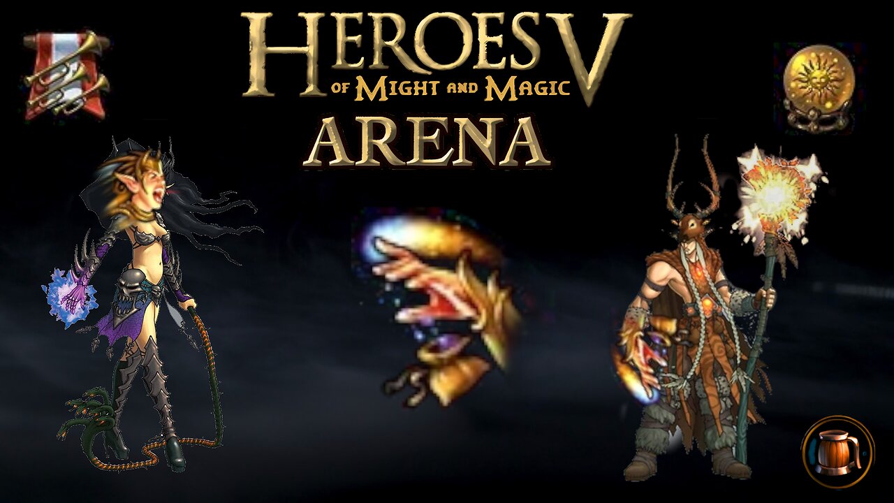 Zniewieściała elficka bitka - Heroes 5 PVP Arena