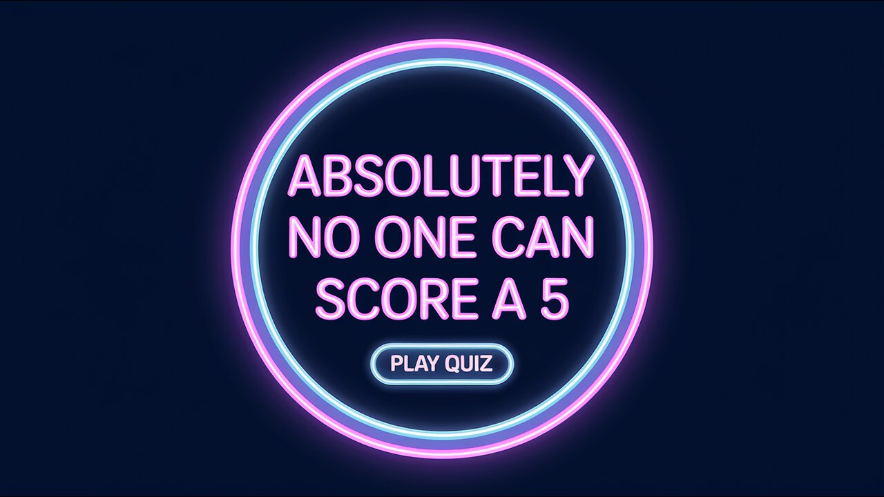 We bet you can't score a simple 5 or higher