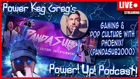 Talking Games and Pop Culture with PandaSub2000's Phoenix! | The Power!Up!Podcast!