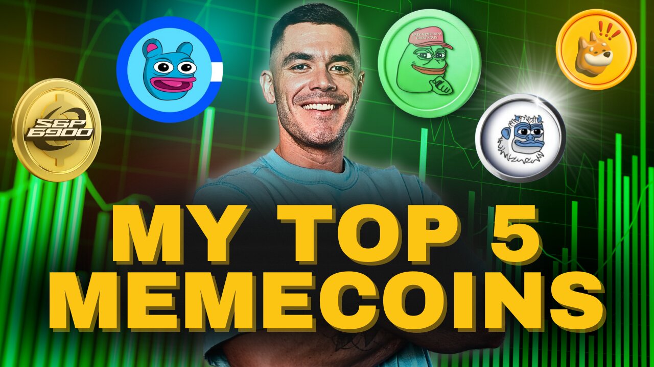 THE TOP FIVE MEMECOINS OF THIS CYCLE