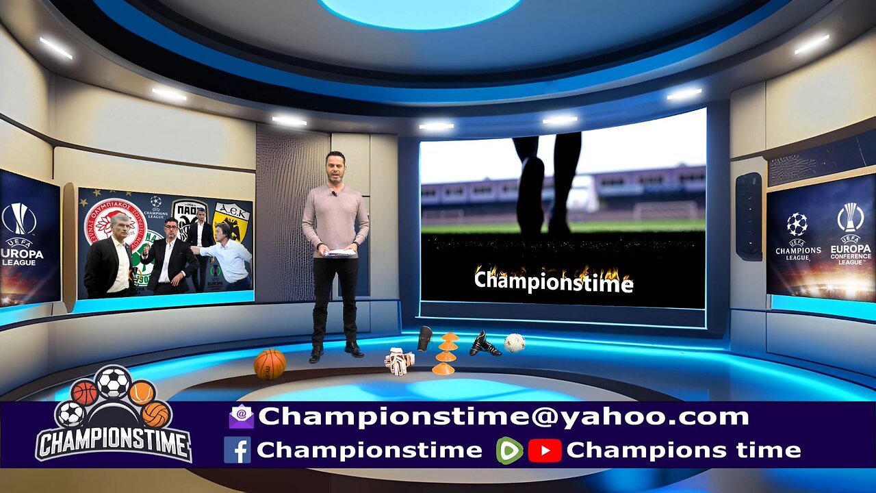 Championstime ΠΑ 25-4-25 Ευρωπαϊκά ματς Basket, CHL, EUL, COL, Πόλο, Τένις, Χάντμπολ, Σουπερλίγκ