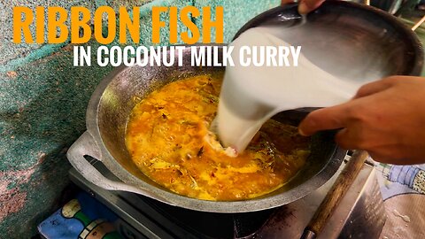 Traditional Indonesian Cooking: Savory Ribbon Fish in Spicy Coconut Curry
