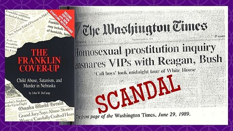 Interview With Former Senator Decamp by Alex Jones 2002 - Discussing Franklin Scandal of The 1980s