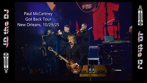 McCartney Got Back Tour New Orleans 4K Video Slideshow