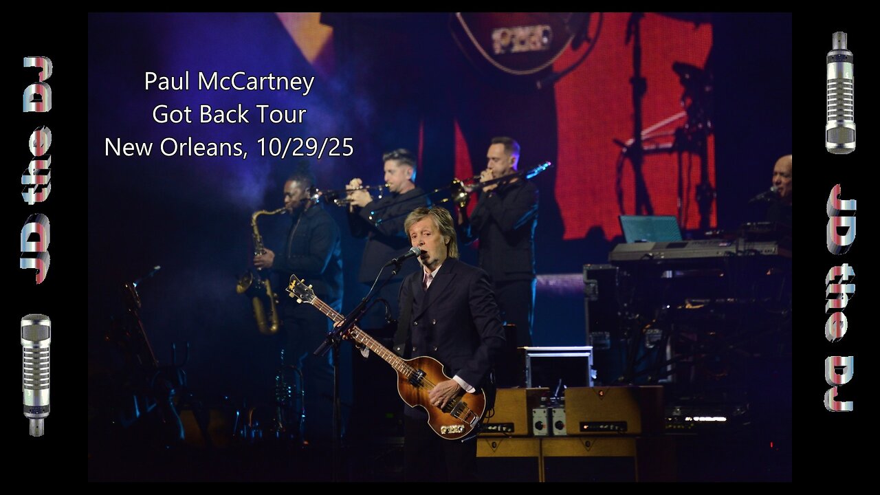 McCartney Got Back Tour New Orleans 4K Video Slideshow