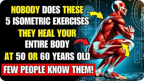 6 Isometric Exercises to Strengthen Your Entire Body – Do Them at Home!