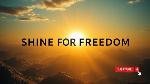 Shine for Freedom | AI Music Video Generator | Epic AI Art + Song | Trending AI Music 2025