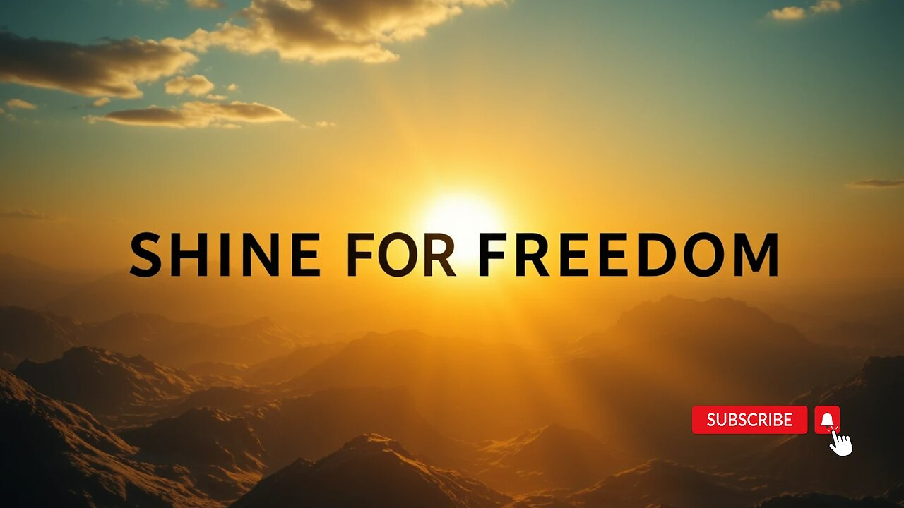 Shine for Freedom | AI Music Video Generator | Epic AI Art + Song | Trending AI Music 2025