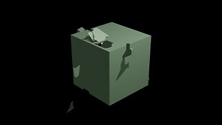 Generate Blender Cube Explosion Animation Using Python