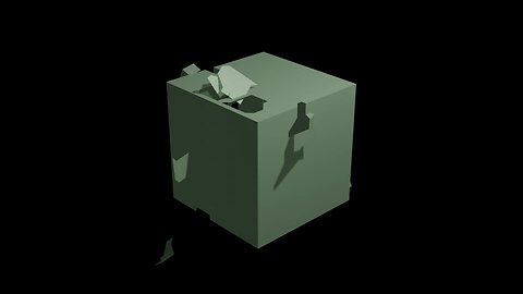 Generate Blender Cube Explosion Animation Using Python
