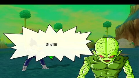 Saibaman Namek VS Vegeta Namek #dragonballzbudokai3