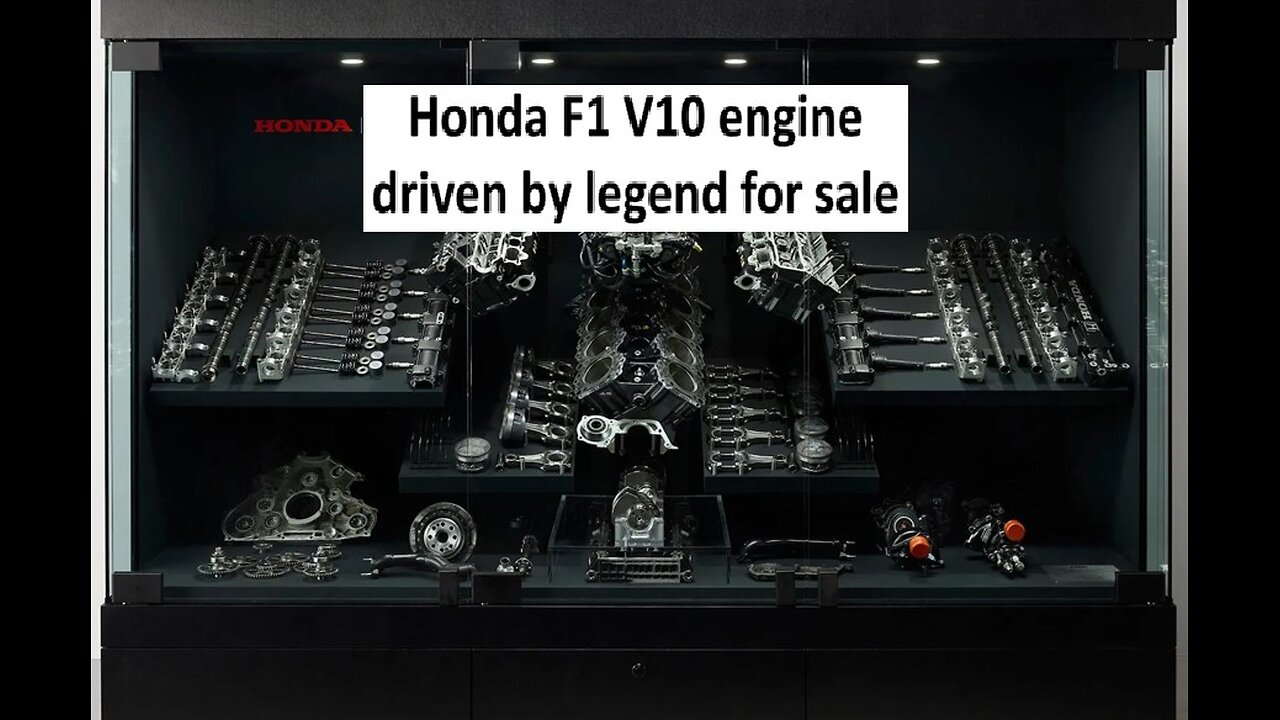 Honda v10 raced by F1 legend for sale