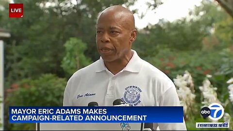 NYC Mayor Eric Adams confirms he is NOT dropping out of the 2025 mayoral
