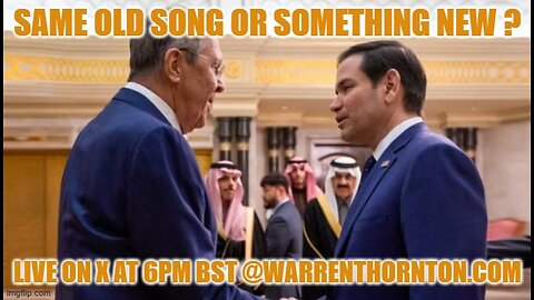 SAME OLD SONG OR SOMETHING NEW? WITH WARREN THORNTON