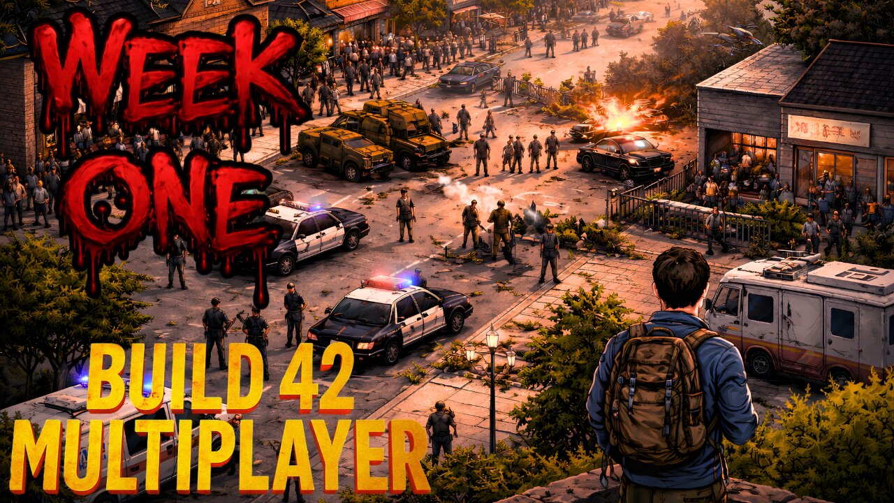 Week One MULTIPLAYER Build 42 | Project Zomboid