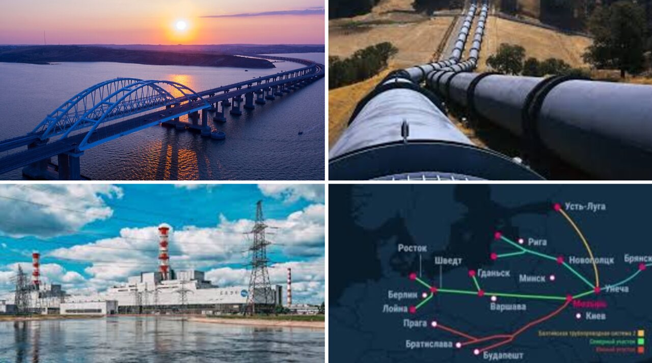 Ukrainian/NATO Terrorist Attack on Crimean Bridge, Smolensk NPP and International Oil Pipeline