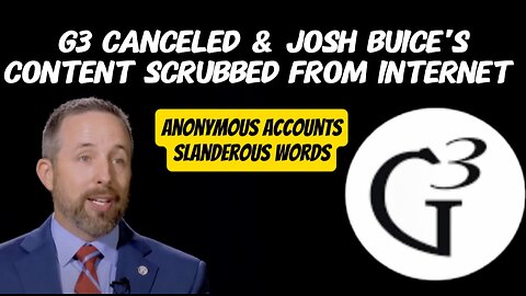 Josh Buice Removed From Ministry, G3 Canceled and Content Scrubbed from Internet