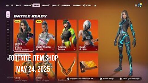 Fortnite Item Shop|May 24, 2025(*New* Skins)