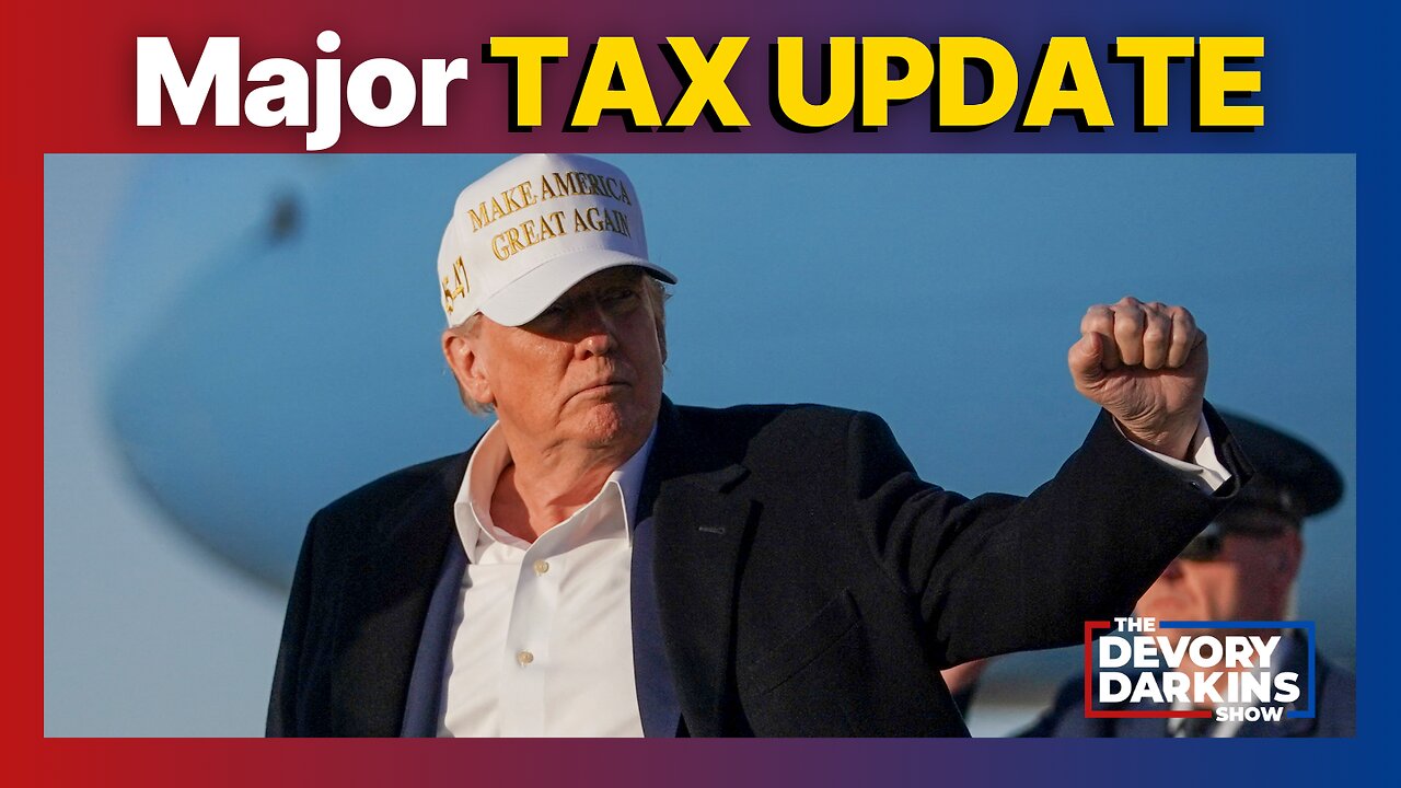 BREAKING: Trump announces MAJOR TAX UPDATE