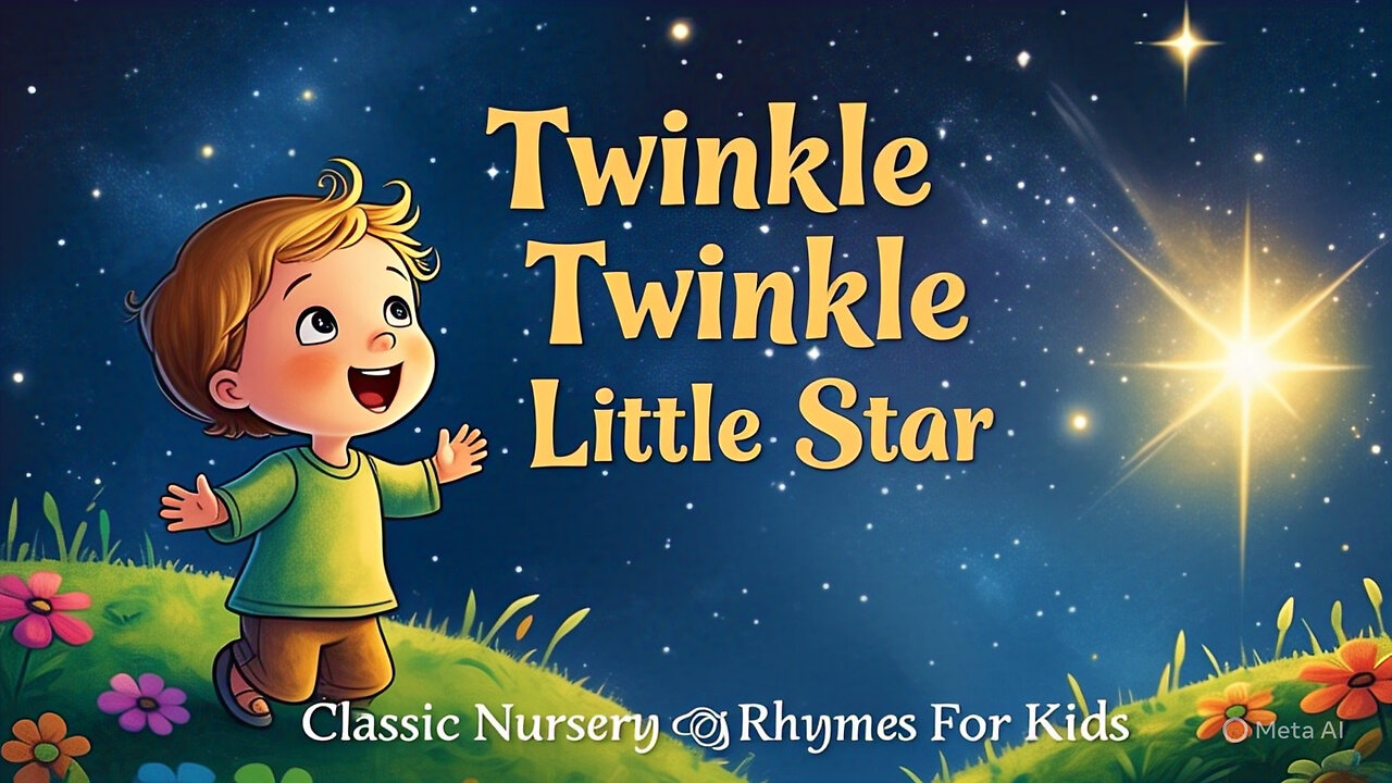Twinkle Twinkle Little Star | Classic Nursery Rhymes For Kids