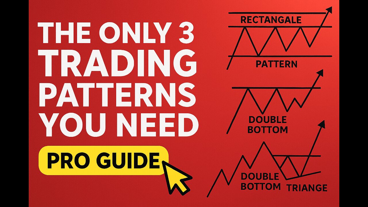 💰✅The Only 3 Trading Patterns You’ll Ever Need 🔥 | Pro Guide for Smart Traders
