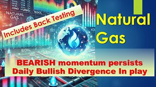 Natural Gas BEARISH Momentum Persists Daily Bullish Divergence In Play