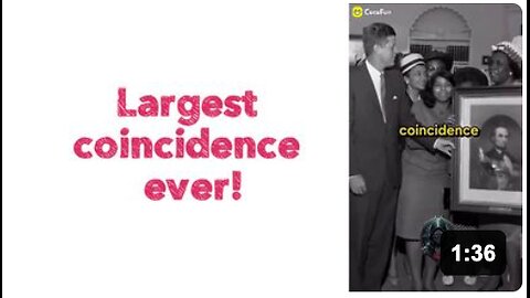 Largest coincidence ever!