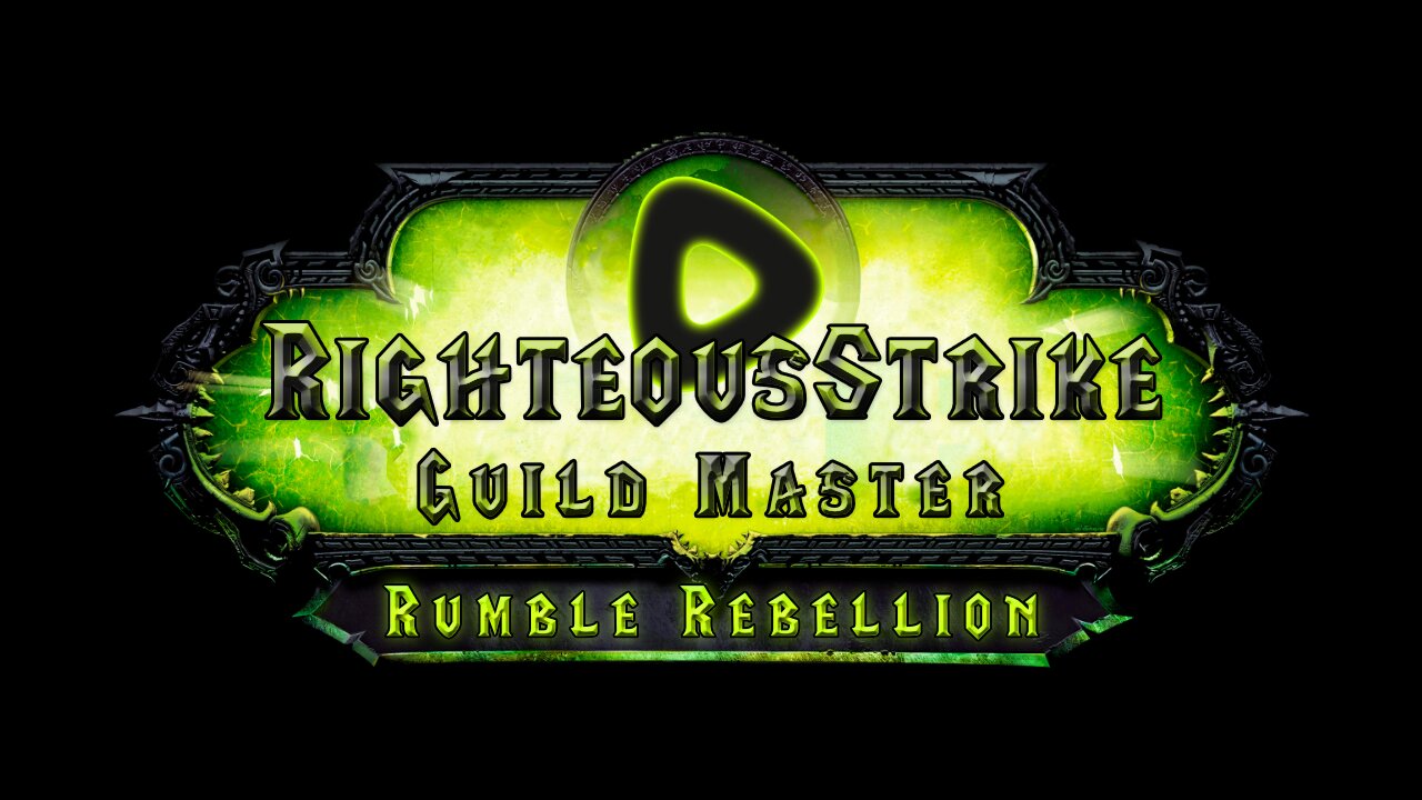 Rumble Rebellion Livestream - The Return of RighteousStrike on Rumble